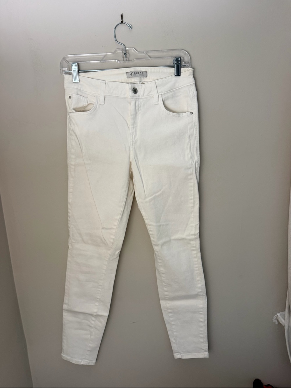 Guess Women’s White Skinny Jeans